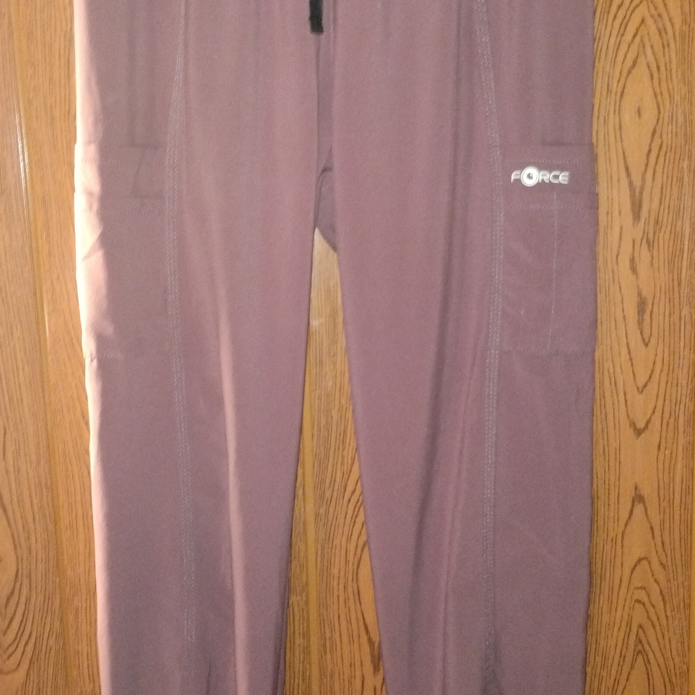 Carhartt Dark Purple Fabric with Teal Tag